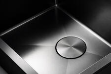 Кухонная мойка из нержавейки BLANTEK LS-5444B Nano black