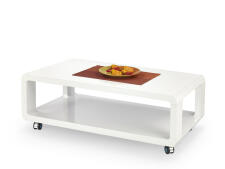 Стол журнальный HALMAR FUTURA белый/белый, 105/58/38