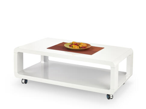 Стол журнальный HALMAR FUTURA белый/белый, 105/58/38