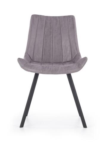 Стул HALMAR K279 серый/черный