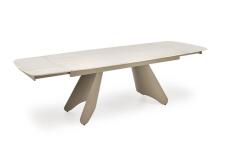 Стол обеденный HALMAR SALIX травертин/кашемир 180-260/90