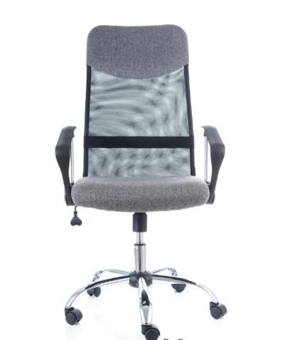 Кресло компьютерное SIGNAL Q-025 серый/черный, ткань