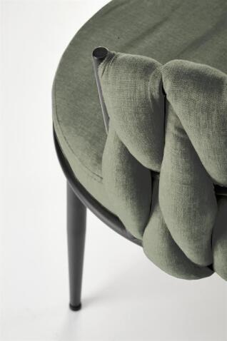 Стул HALMAR K516 оливковый/черный
