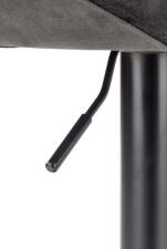 Стул барный HALMAR H102 серый/черный