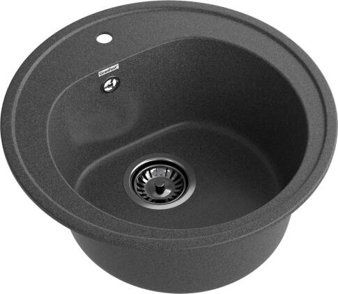 Кухонная мойка GRANFEST RONDO R-510 графит