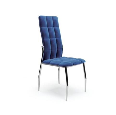 Стул HALMAR K416 синий/хром