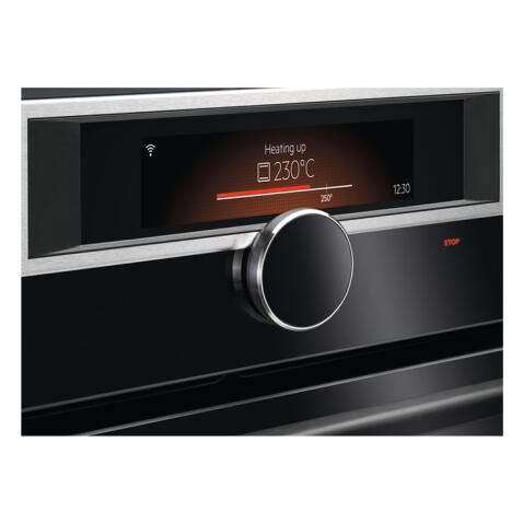 Духовой шкаф AEG компактный с пароваркой KSK998290M