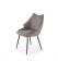 Стул HALMAR K543 серый/черный