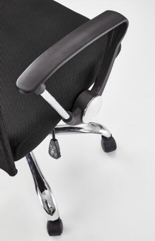 Кресло компьютерное HALMAR VIRE черный/хром