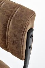 Стул барный HALMAR H88 коричневый/черный Стул барный HALMAR H88 коричневый/черный