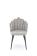 Стул HALMAR K552 серый/черный