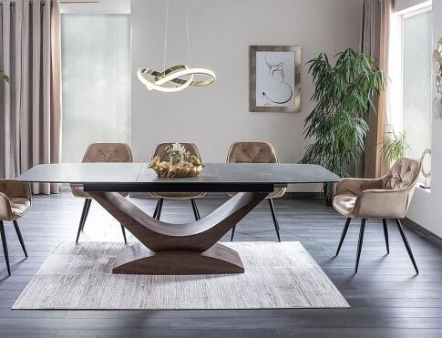 Стул SIGNAL CHERRY Velvet Bluvel 28 бежевый/черный