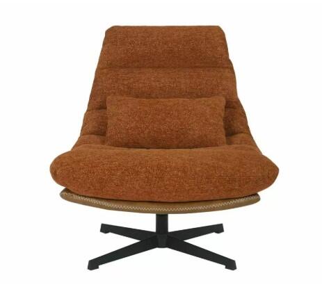 Кресло SIGNAL FELICIA Raven 44 корица/бежевый/черный мат