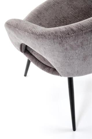 Стул HALMAR K550 серый/черный