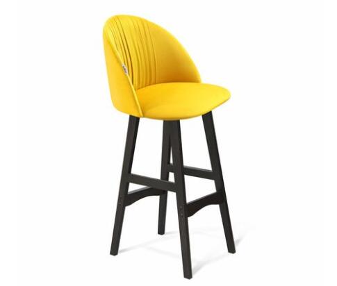 Стул барный Sheffilton SHT-ST35-1/S65 имперский жёлтый/венге Стул барный Sheffilton SHT-ST35-1/S65 имперский жёлтый/венге
