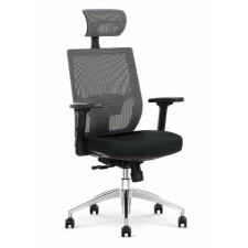 Кресло компьютерное HALMAR ADMIRAL черный/серый