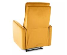 Кресло SIGNAL NIKOS Velvet раскладное, карри