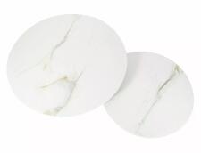 Комплект SIGNAL KORA D (2 стола журнальных) белый/черный мат