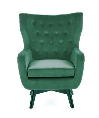 Кресло HALMAR MARVEL темно-зеленый/черный