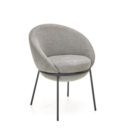 Стул HALMAR K482 серый/черный