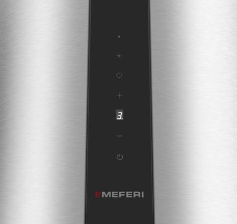 Вытяжка кухонная MEFERI TUBE40IX ISLA COMFORT PLUS