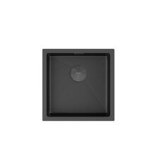 Мойка ARFEKA ECO AR 450*450 POP-UP BLACK PVD NANO DECOR VOLCANIC ROCK