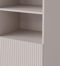 Стеллаж HALMAR PAXOS REG-1 кашемир/черный Стеллаж HALMAR PAXOS REG-1 кашемир/черный