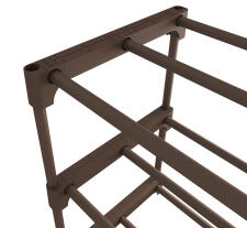 Полка для обуви Sheffilton SHT-SR6-P артикул ПЛТ-164 коричневый/коричневый