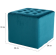 Пуф SIGNAL LORI Velvet Bluvel 85 бирюзовый