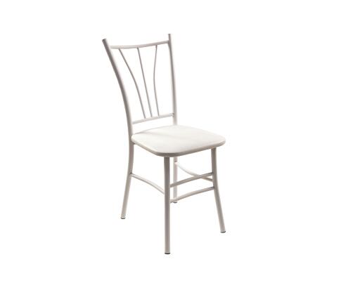 Стул ВВР Трилогия белый крокодил/белый, экокожа