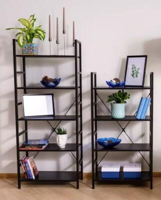 Стеллаж SIGNAL LOFT R4 черный 115/60