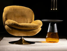 Кресло SIGNAL BRIGITTE Brego 68 карри/хром