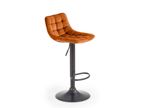 Стул барный HALMAR H95 корица/черный