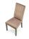 Стул HALMAR DIEGO 2 Monolith 09 бежевый/черный