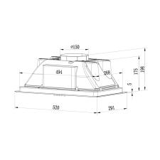 Вытяжка WEISSGAUFF BOX 900 PB IX