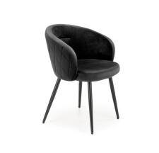 Стул HALMAR K430 черный/черный