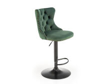 Стул барный HALMAR H117 темно-зеленый