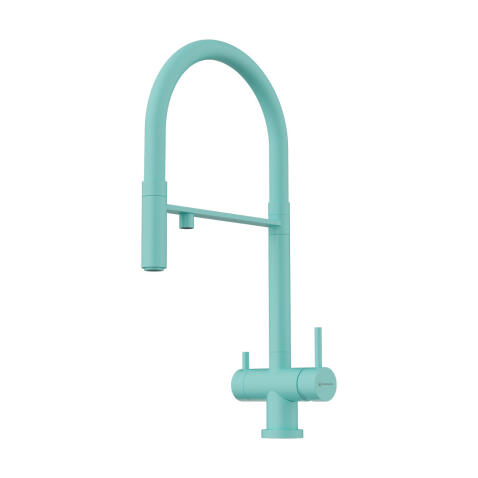 Смеситель для кухни Omoikiri Kanto-AZ azur blue