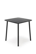 Стол обеденный HALMAR BOSCO KW черный, 70/70/76