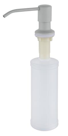 Дозатор GRANFEST QUARZ Круглый Z-5001 серый