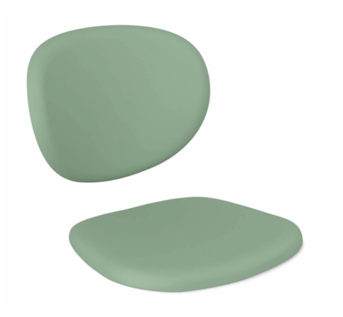 Стул Sheffilton SHT-S180 нежно-мятный/коричневый