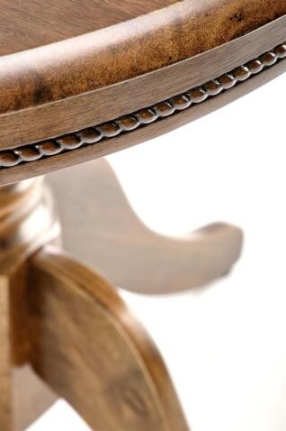 Стол обеденный HALMAR WILLIAM т. орех/т. орех 90-124/90