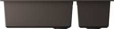 Кухонная мойка Omoikiri Tedori 86-2-LB-ES Tetogranit/эспрессо