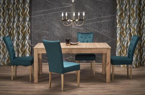 Стол обеденный HALMAR SEWERYN дуб крафт 160-300/90