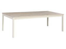 Стол журнальный SIGNAL FROST L1 дуб альпийский/белый 120/60/48