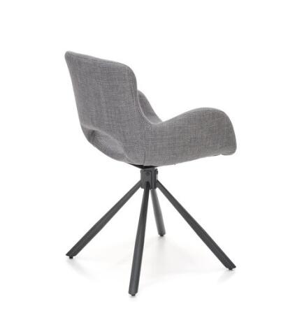 Стул HALMAR K475 серый/черный