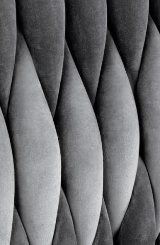 Стул HALMAR K436 серый/золотой