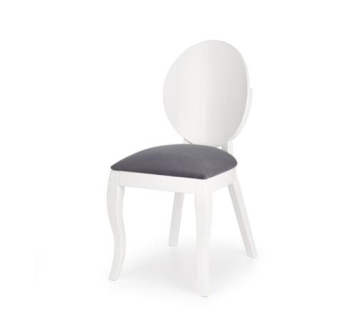 Стул HALMAR VERDI белый/серый