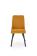 Стул HALMAR K561 горчичный/черный