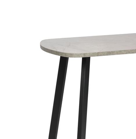 Стол ВВР Пластиковый Каспий бронзовый/черный профиль 110/70